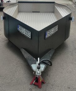 Obojživelný přívěsný vozík, nebržděný do 750 Kg - 6