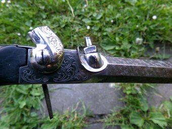 Perkusní Derringer-damašek-luxus na opravu - 6