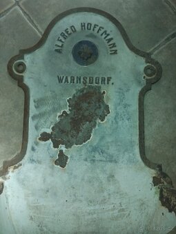 Starožitné umyvadlo Warnsdorf, Sudety. - 6
