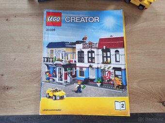 VZÁCNÉ LEGO CREATOR31026-Městský dům s obchodem a kavárnou - 6
