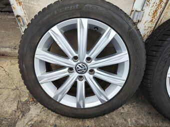 17"zimní alu sada Stockholm 5x112 origo Touran 2 215/55 - 6