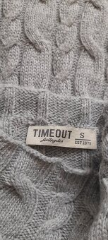 Timeout svetrové mini šaty / dlouhý svetr - 6