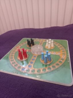 Retro cestovní Člověče nezlob se Chemoplast, retro Abeceda - 6