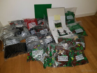 LEGO Star Wars přistávací plošina a stromy Endor MOC 10 900 - 6