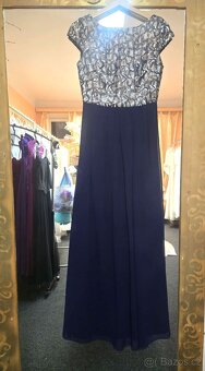 LUXUSNÍ PLESOVÉ ŠATY+PÁSEK vel.36 - 6