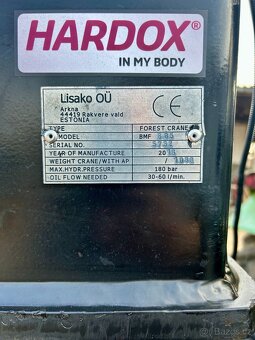 Hydraulická ruka BMF 685 - 6