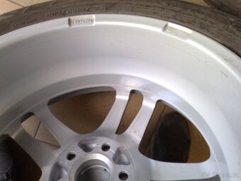 alu kola 5x100 r17 dezent-zimaky 205/55/17 - 6