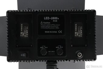 LED RGB světlo LED600 – Výkonné 40W + stativ - 6
