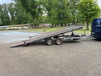 ✅Masivní bržděný sklopný přívěs - podvalník 2700 kg - 6