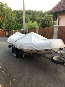 Motorový člun Adventure M-400 + přívěsný vozík - 6