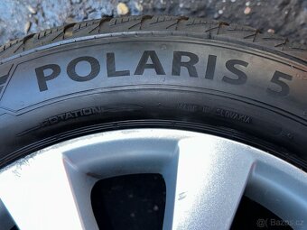 Original ALU kola Borbet 16" 7J ET40 zimní pneu 205/55/R16 - 6