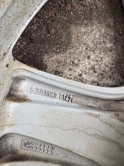 Alu kola originál Škoda 5x100 r 16 - 6