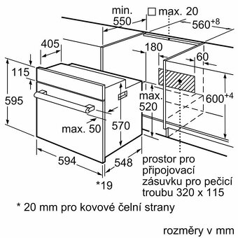 Trouba Bosch Serie 2 HBF133BR0 černá/nerez - 6