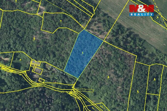 Prodej lesa, 7458m², Bílina - 6