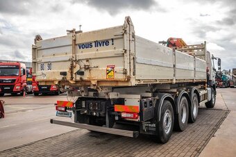 Volvo FMX 450-8x4–Valník/Sklápěč+HR-Palfinger PK 23502 C - 6