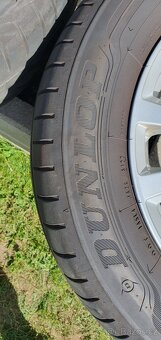 Sada ALU kol + pneu Dunlop 195/65 R15 - 6