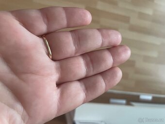 Prsten zlato 585 - 6