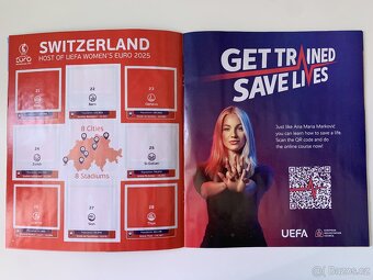 Prodám fotbalové samolepky Topps UEFA Women's Euro 2025 - 6
