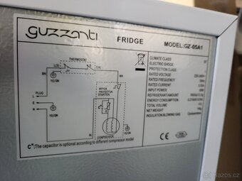 MINI LEDNICE S MRAZÁKEM ZÁRUKA - 6