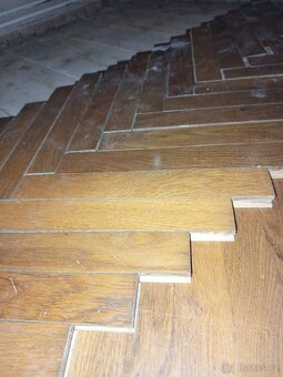 Prodám dubové parkety - 20m² (demontáž zajistíme my) - 6