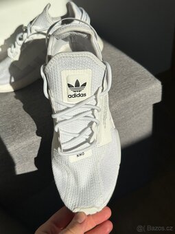 Adidas NMD R1 – bílé, EU 42⅔ (US 9) - 6