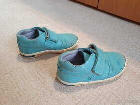 Chlapecké kožené kotníkové boty SANTÉ - 6