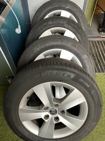 Skoda Superb,YETI,6,5 Jx16 ET41 obutí 215/60R16 - 6