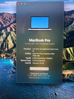MacBook Pro 13,3 A1708 Space Gray - TOP STAV - 6