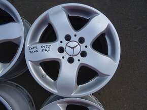 Alu disky na Mercedes 16", 5x112, ET 35, šíře 7,5J - 6