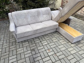ROHOVÁ SEDACÍ SOUPRAVA S ROZKLÁDACÍM LŮŽKEM A ÚLOŽÁKEM - 6