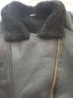 Kožena shearling ovčí letecka budna Leathermaster M - 6