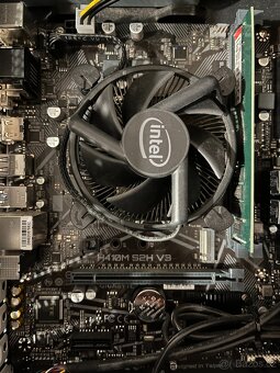 Čistý, nevyužívaný rychlý PC Gigabyte H410M+i3-10105+8GB+SSD - 6