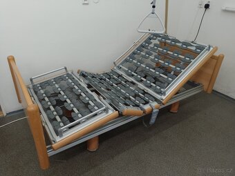 Elektrická polohovací postel Völker, TOP STAV - 6