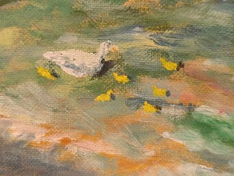 Obraz Kubr, Jaro na vsi, olejomalba 47x59 - 6