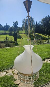 Skleněný lustr/světlo/svítidlo - 6