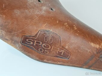 Kožené staré sedlo - 6