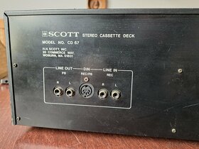 Tape Deck Scott CD 67 - plně funkční - 6