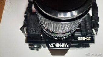Minolta X-300 černá + 3 objektivy - sleva - 6
