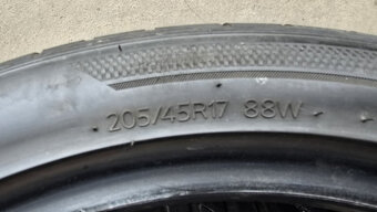 Letní pneu 205/45/17 Hankook - 6