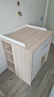 Komoda s přebalovacím pultem + 2 regály – Faktum Coimbra - 6