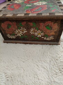 Truhlice, dřevěná truhla, krabička - 6