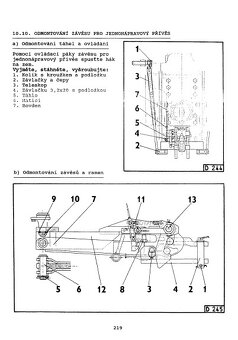 Zetor 3320-6340 díl. příručka, návod, kat. dílů 3340-7340 - 6