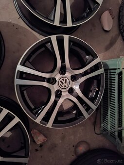 Alu Kola 17" 5x112 Nové pneu Tomket 225/50/17 - 6