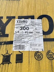 Prodám tvárnice Ytong Univerzal P3-450 PDK 300x249x599 mm - 6