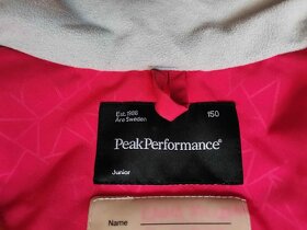 Peak Performance Juniorská lyžařská bunda vel.150 - 6