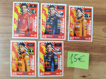 Prodám kartičky Formula 1 Turbo Attax 2024 - 6