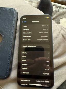Vyměním iPhone 12 mini 64gb - 6