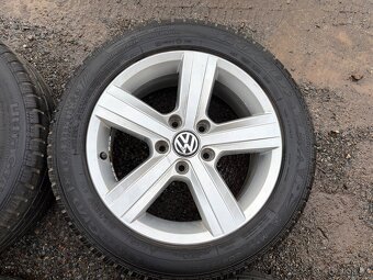 Alu orig sada VW Dover 5x112 6,5J ET46 205/55 R16 - 6