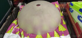 Stínítko na lustr, mléčné sklo, průměr 44cm - 6