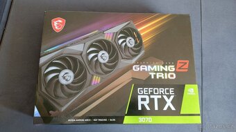 MSI RTX 3070 gaming trio Z 8GB - REZERVOVÁNO - 6